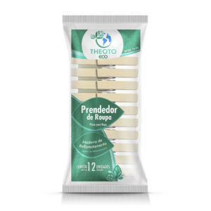 Prendedor de Roupa - 12 Un - Theoto