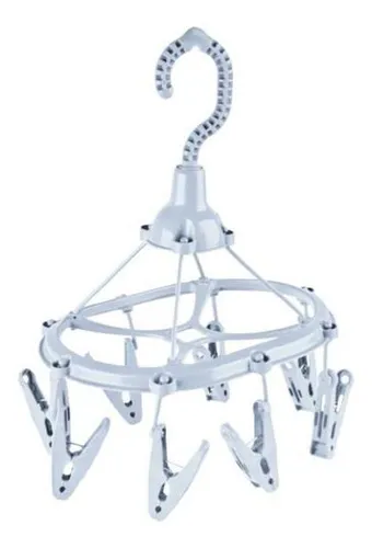 Varal c/ 8 Prendedores - Branco