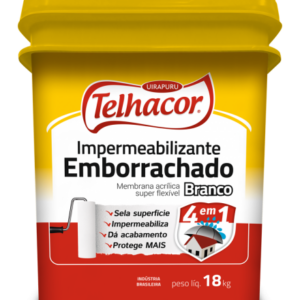 Tinta Emborrachada 18kg Telhacor 4em1